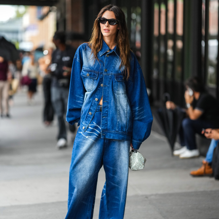 Baggy jeans styling