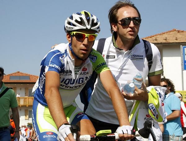 Vincenzo Nibali (Liquigas-Cannondale) finished the day in 22nd place.