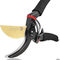 gonicc 8" Professional Premium Titanium Bypass Pruning Shears | $18.66 from Amazon