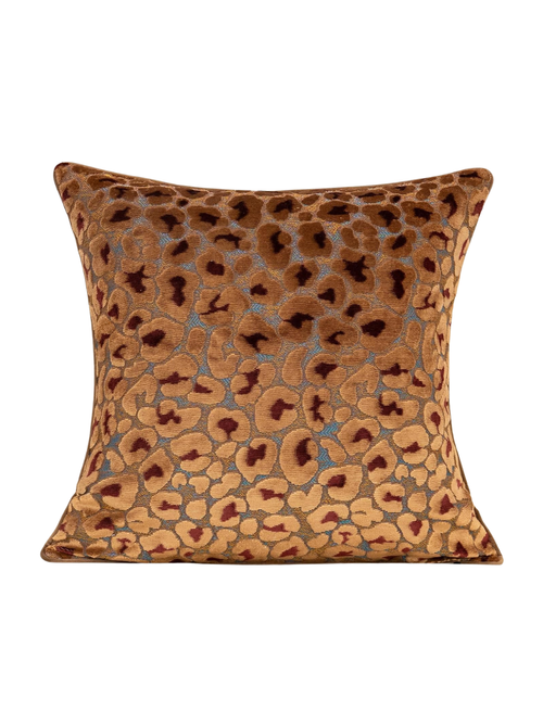Alerfa Brown Floral Throw Pillow Cover