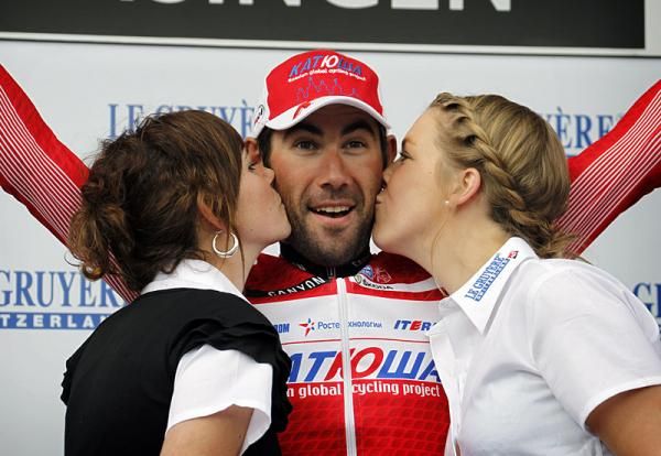 Stage 5 winner Vladimir Isaichev (Katusha)