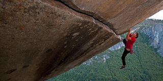 Alex Honnold in Free Solo on Hulu