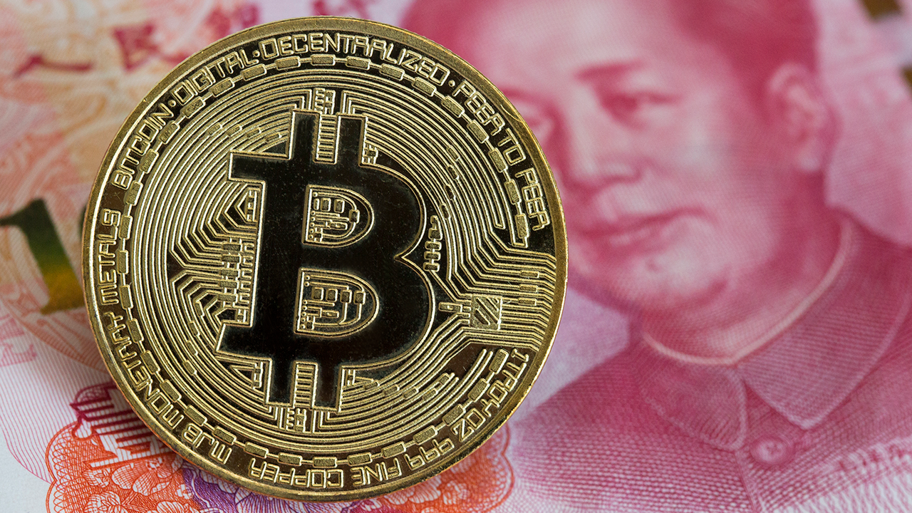 Bitcoin and yuan note