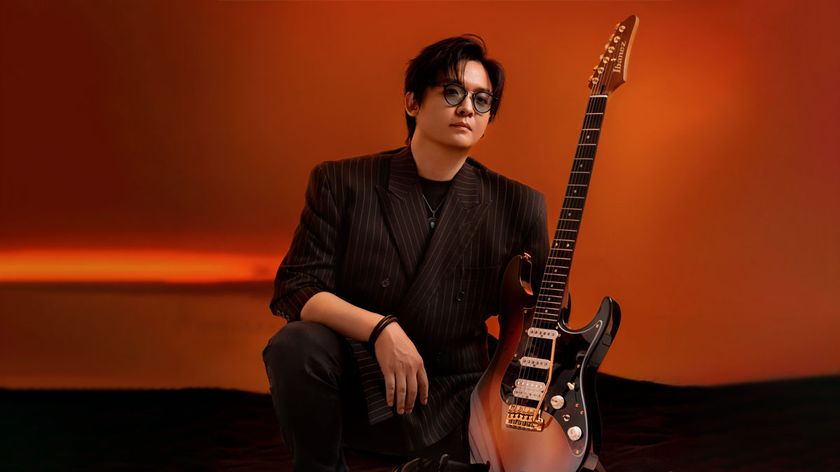 Ibanez GF1 Gaofunk signature model: exclusive to select territories in Asia, this new S-style for Chinese producer/guitarist Gaofunk has got some strong SRV vibes with its Tri Fade Burst and gold hardware 