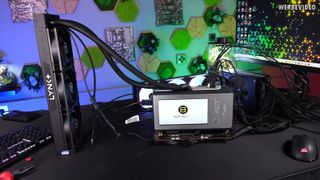 Palit RTX 4090 with Lynk+ modular AIO and 7-inch display