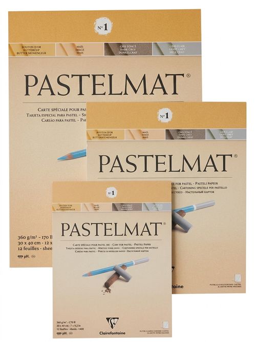 Clairefontaine Pastelmat Pastel Paper (12 Sheets)