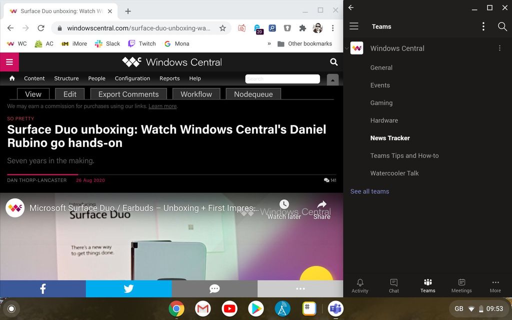 How to use Microsoft Teams on a Chromebook Windows Central