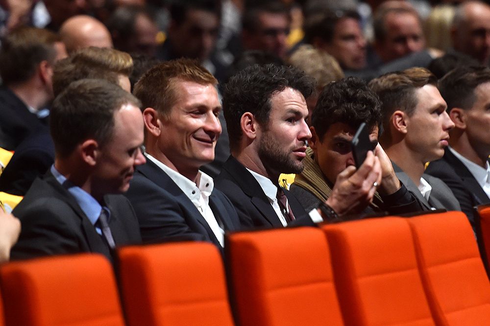 Andre Greipel smiles for the camera