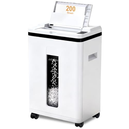 200-Sheet P-5 Security Shredder