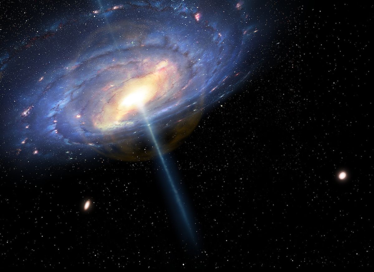 Milky Way's 'Blowout Bash' May Explain Galaxy's Missing Mass | Space