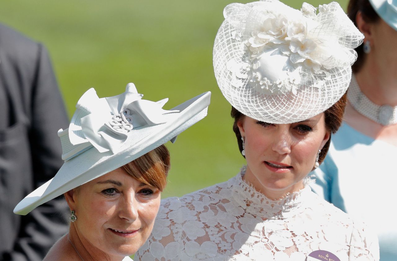 Carole and Kate Middleton