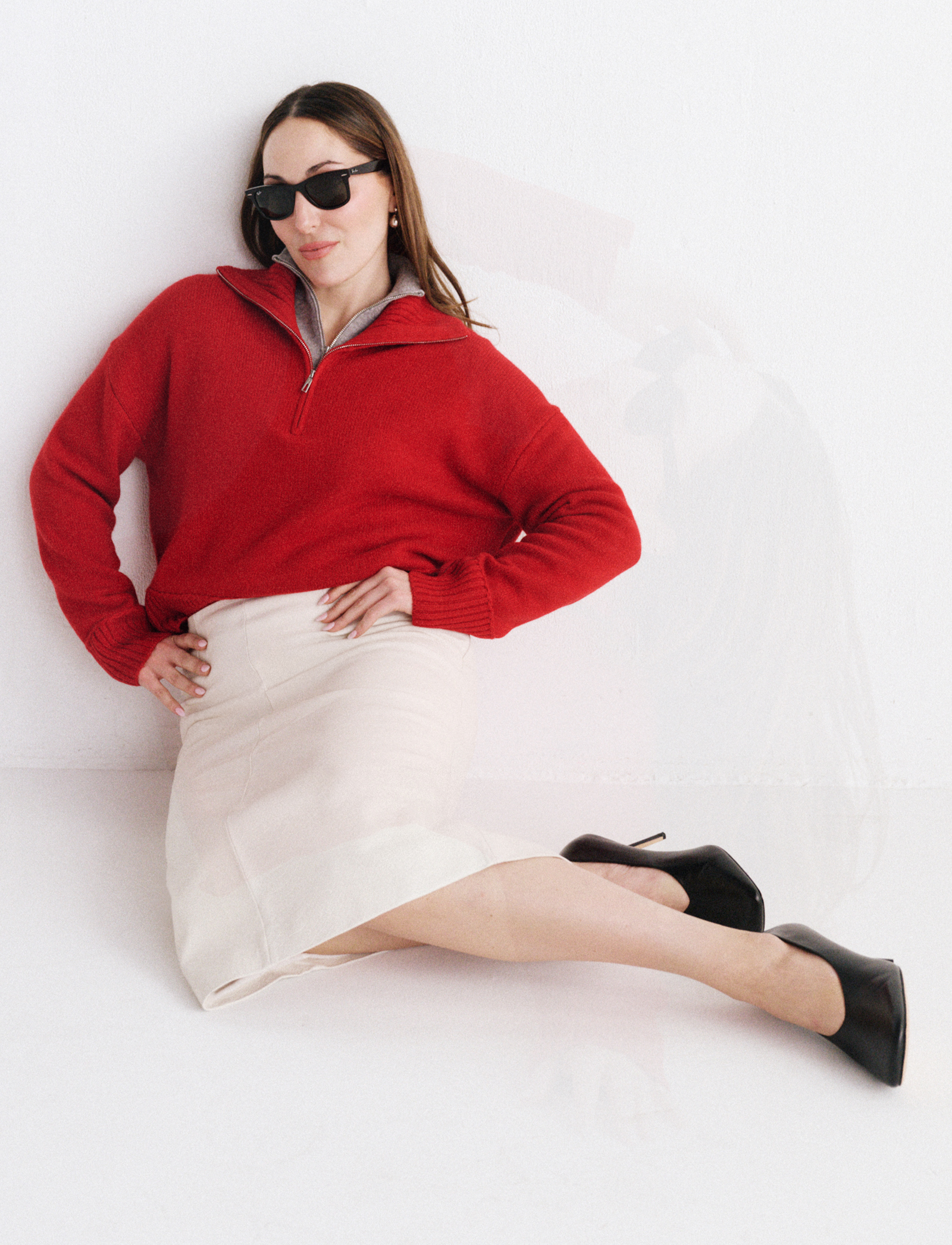 Who What Wear, The Great Try-On, Spring 2026: Lilysilk Relaxed Fit Wool-Cashmere Blend Sweater.