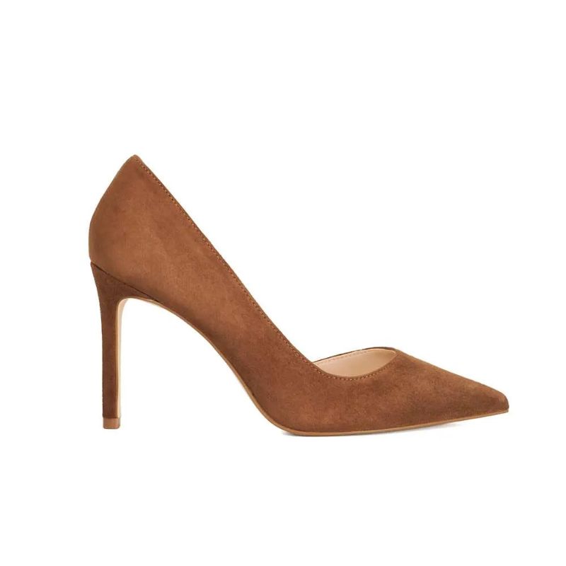 Dune London, &#039;Chicagos&#039; Suede Heeled Sandals