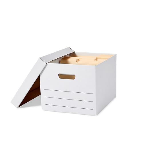 Medium Duty Storage & Filing Boxes With Lid and Handles