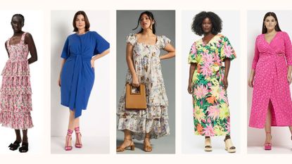 best dresses: Ganni, Eloquii, Anthropologie, H&M, River Island