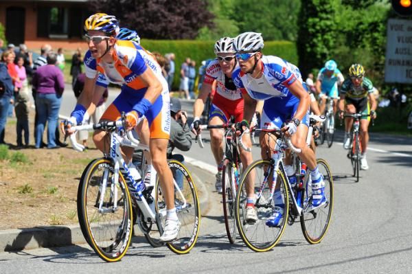 Bauke Mollema (Rabobank) and Zdenek Stybar (Quick Step)