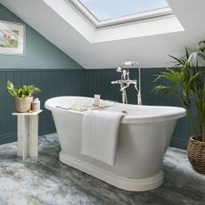 Ca pietra blue bathroom