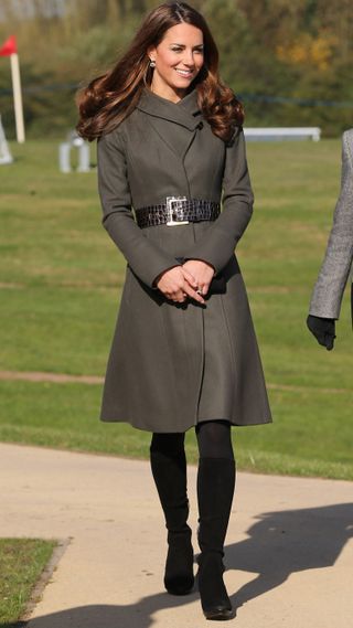 Catherine, Princess of Wales attends the official launch of The Football Association's National Football Centre