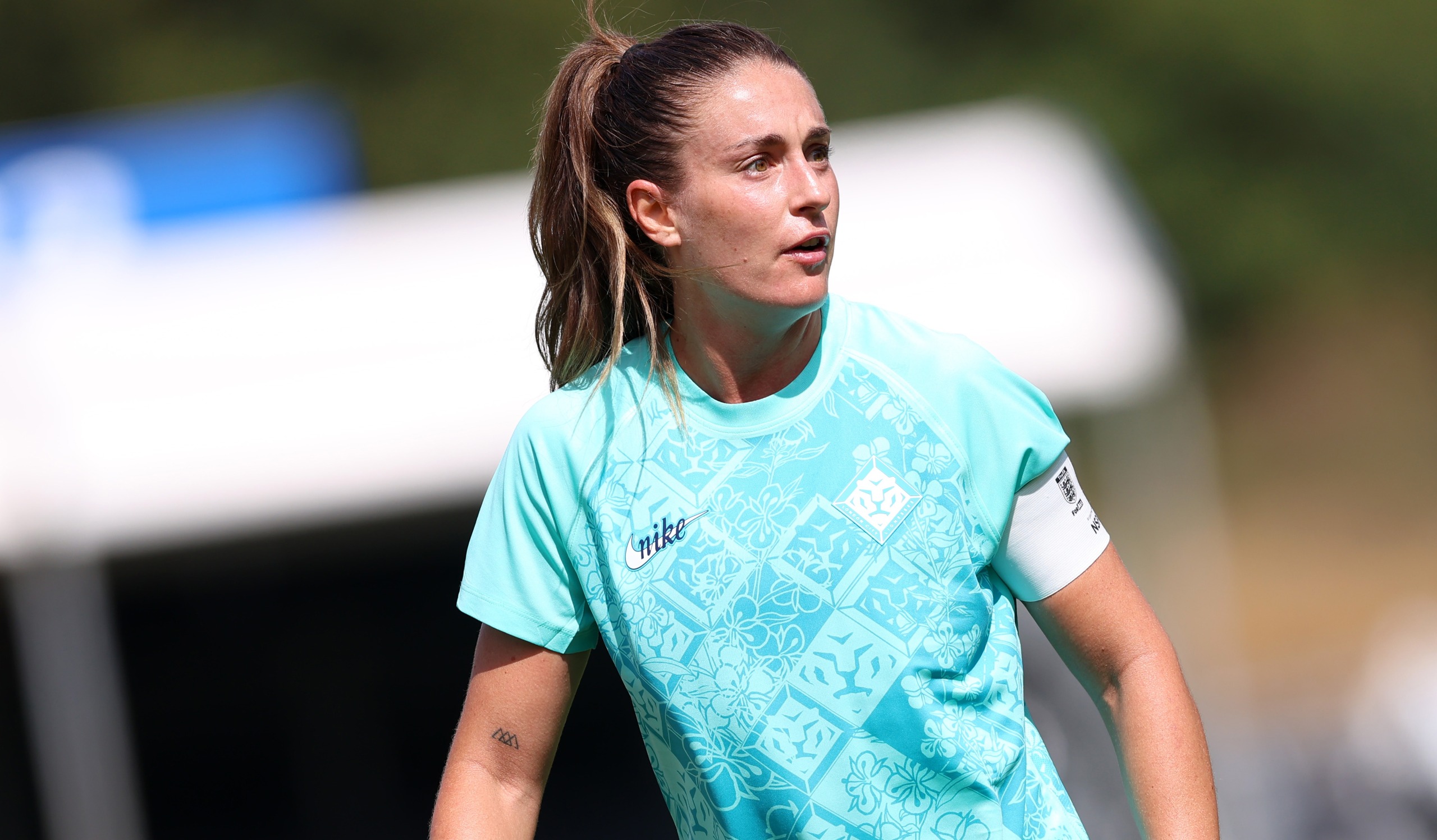 Alexia Putellas of London City Lionesses during the pre-season friendly match between London City Lionesses and Atletico Madrid at Copperjax Community Stadium on August 23, 2026 in Bromley, England