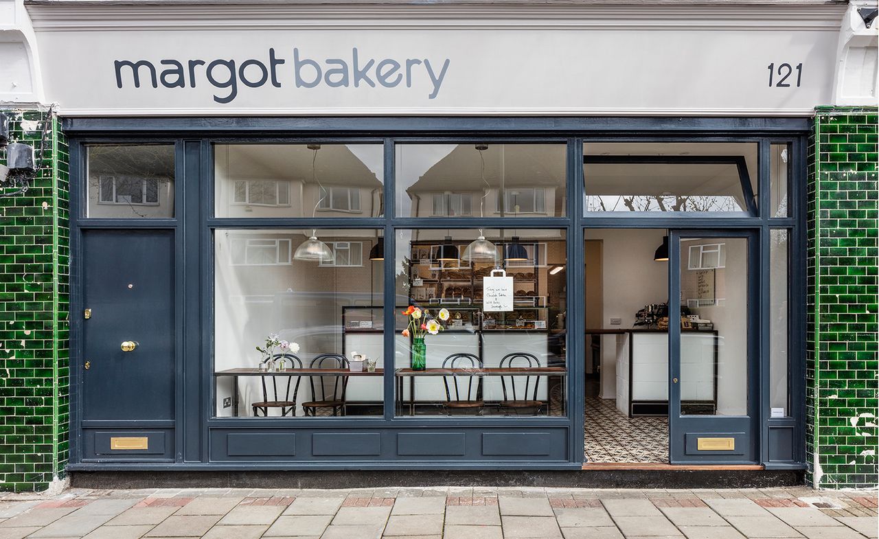 Front view of a Bakery.