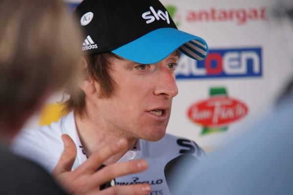 Bradley Wiggins (Sky) explains what it's like to win Paris-Nice.