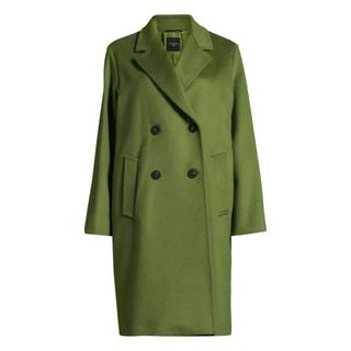 Max Mara olive green wool coat