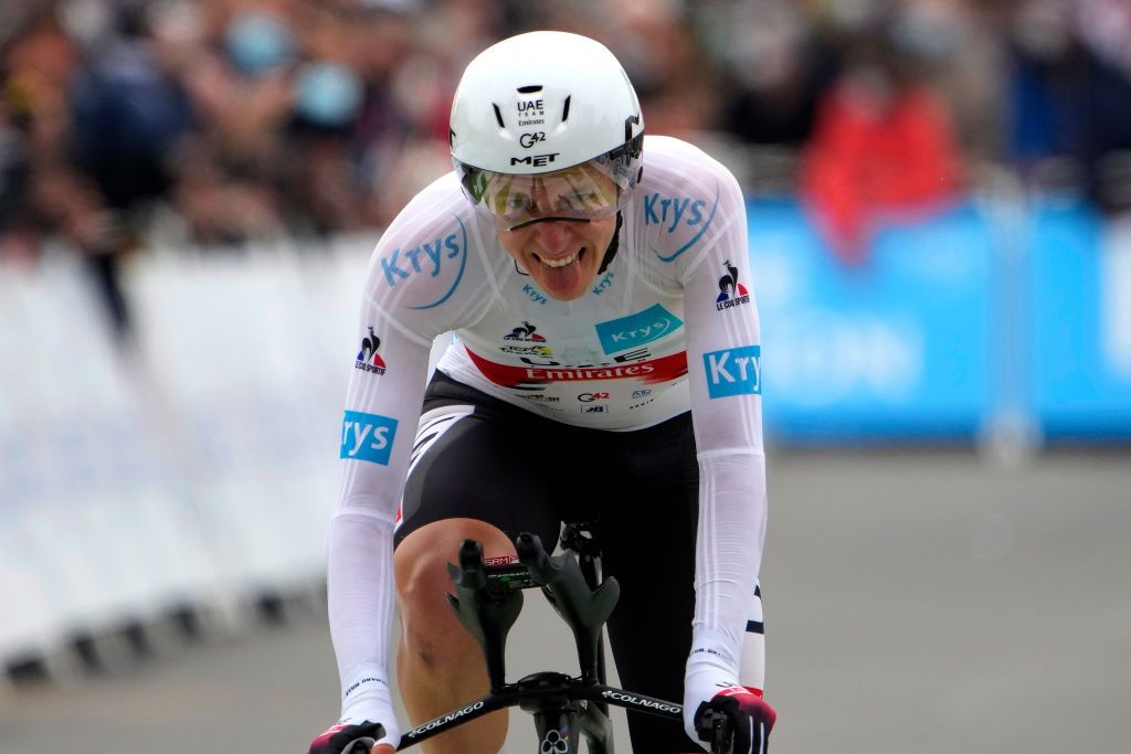 Tadej Pogacar at the Tour de France