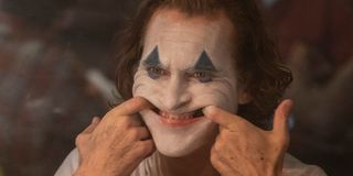 Joker Arthur tries to put on a smile