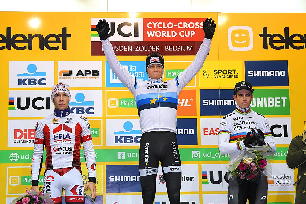Mathieu van der Poel wins in Heusden-Zolder
