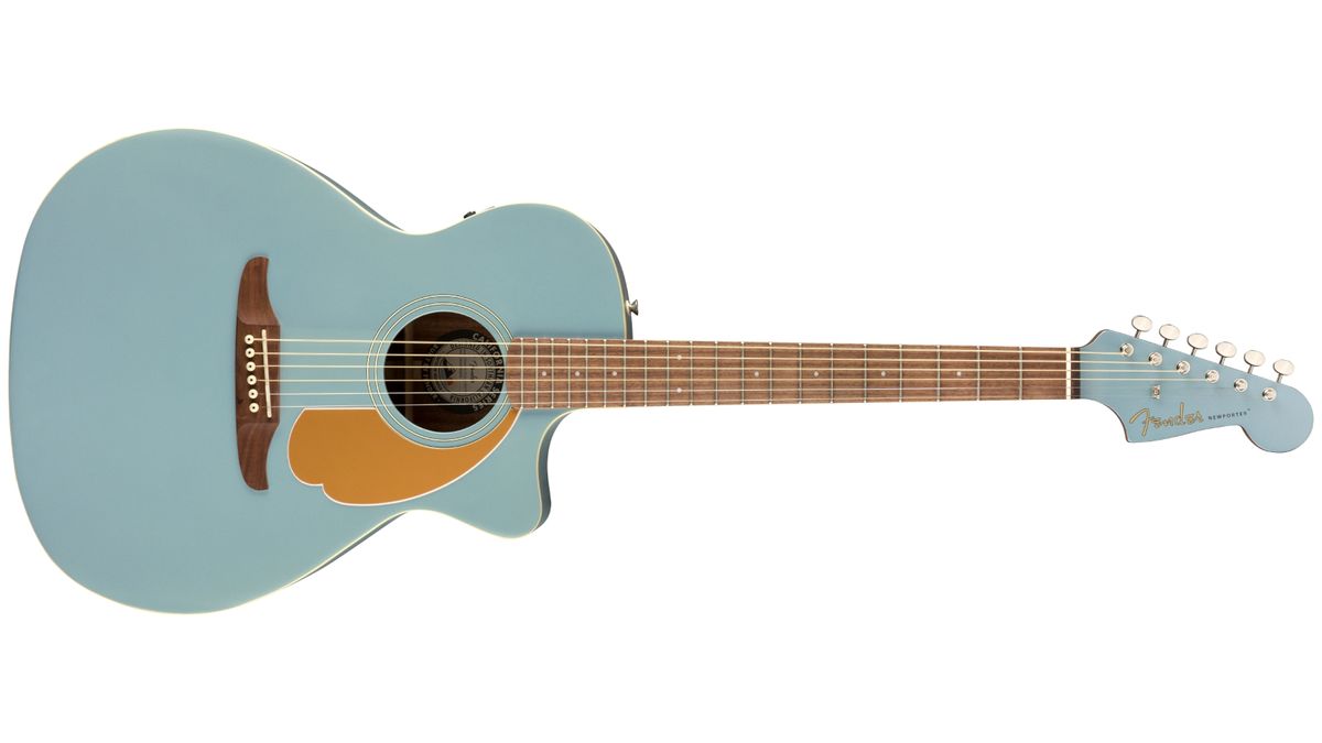 Fender Newporter Player in Ice Blue Satin finish