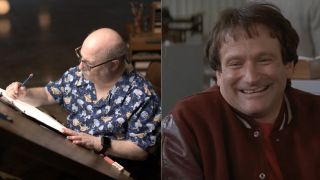 Eric Goldberg in Sketchbook and Robin Williams in Mrs. Doubtfire