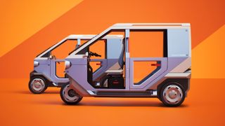 Hyundai E4W and E3W Micro Mobility concepts