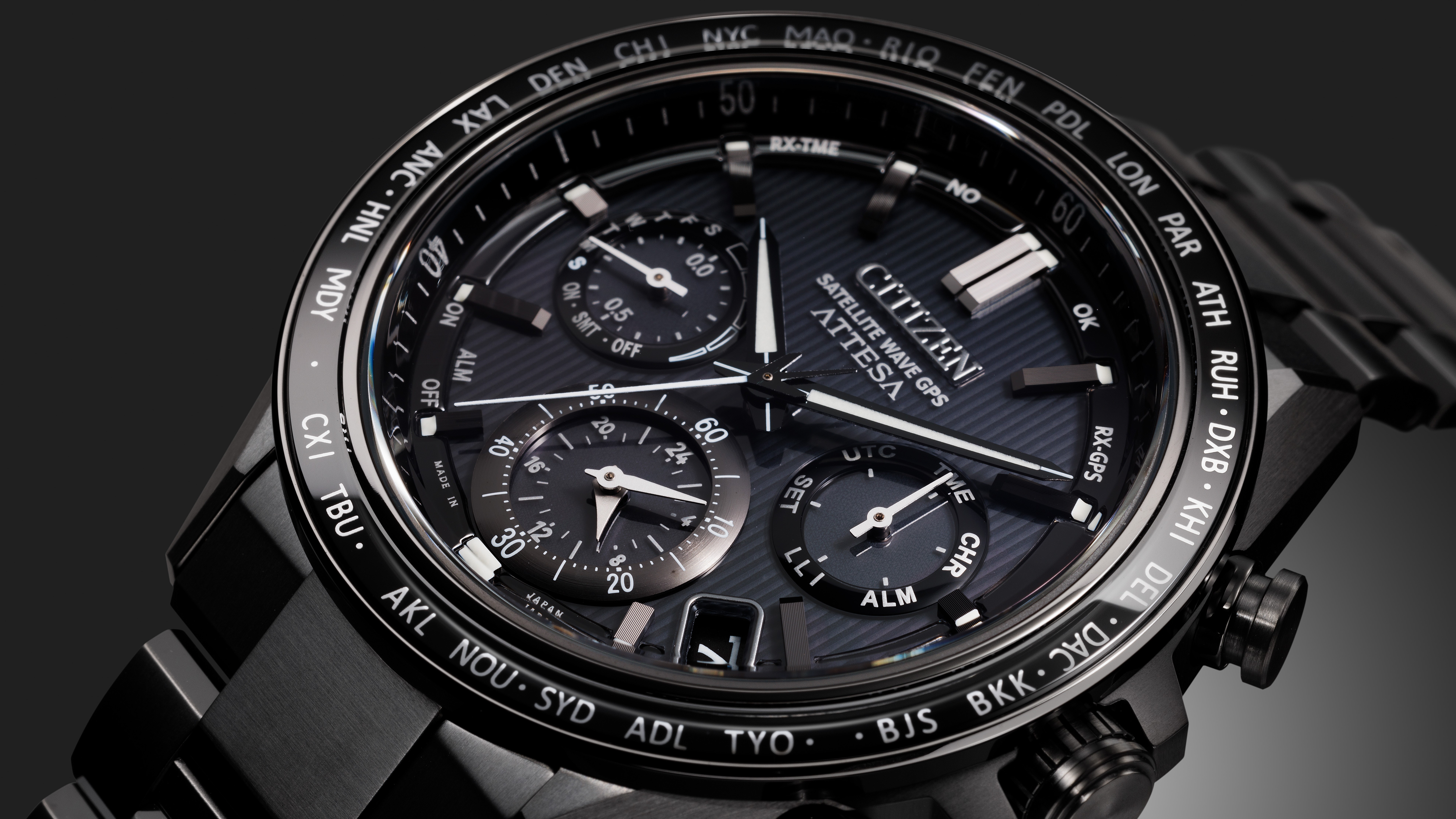 Citizen Attesa Satellite Wave GPS
