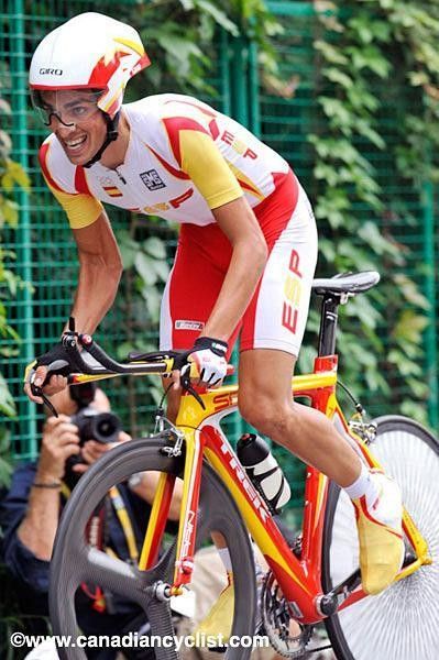 ...compared to Alberto Contador's