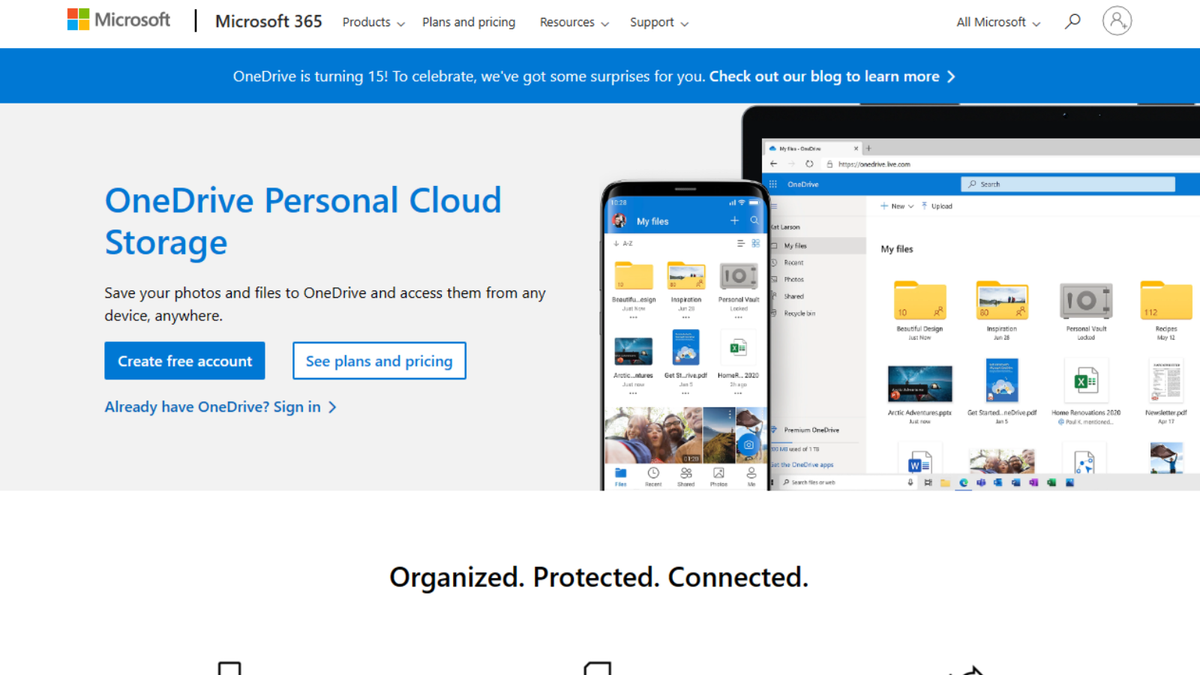 Onedrive plus best sale