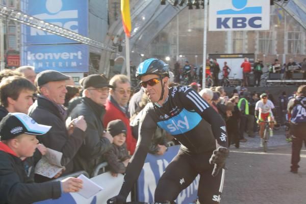 Matt Hayman (Sky) before the start of the Tour of Flanders.