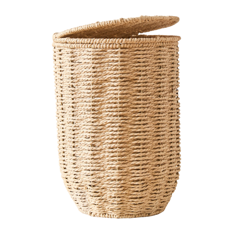 Bathroom Bin With Removable Lid