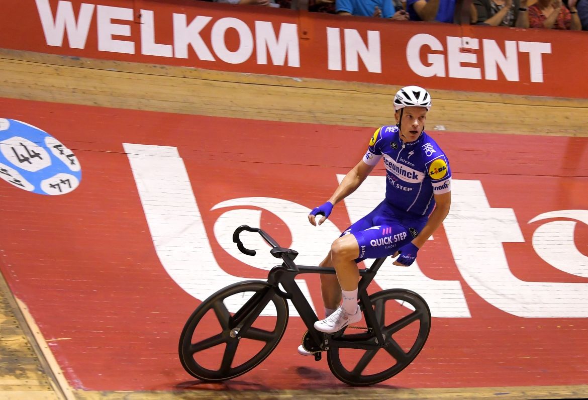 Iljo Keisse at the 2018 Gent Six Day