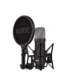 A Rode NT1 Signature vocal microphone