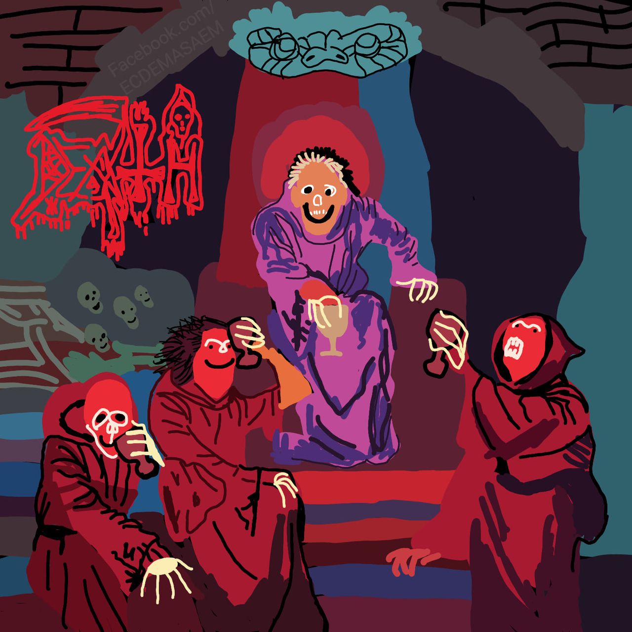 Death art in MS Paint