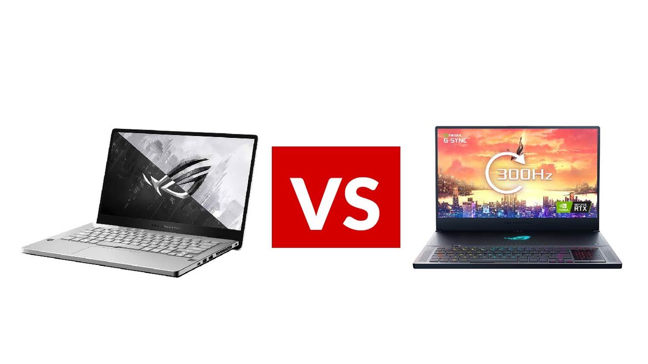 Asus ROG Zephyrus G14 vs Asus Zephyrus S GX701