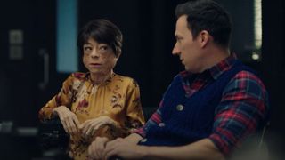 Liz Carr and David Caves in Silent Witness