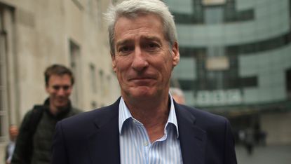 LONDON, ENGLAND - OCTOBER 22:The BBC&amp;#039;s Newsnight presenter Jeremy Paxman leaves BBC Broadcasting House on October 22, 2012 in London, England. A BBC1 &amp;#039;Panorama&amp;#039; documentary, to be broadcast l