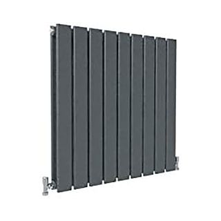 anthracite flat panel radiator