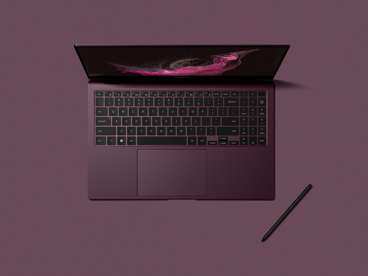Samsung Galaxy Book2 Pro 360 08 Burgundy