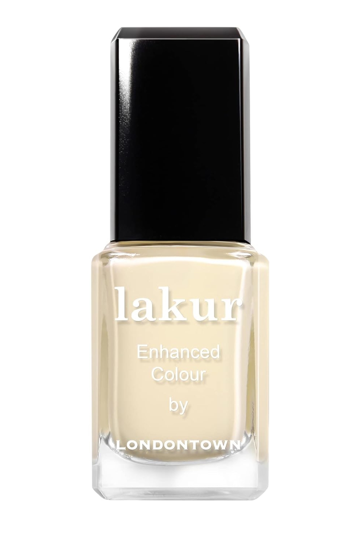 Londontown Pastel Yellow Glossy Nail Polish, Buttercup Lakur, Vegan Chip-Resistant Long-Lasting Nail Lacquer, 40 Fl Oz