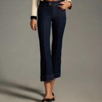 Pilcro The Nyhavn Mid-Rise Cropped Flare Leg Jeans:was £120now £28.80 | Anthropologie (save £91.20)