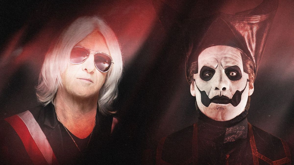 joe Elliot and Papa Emeritus IV