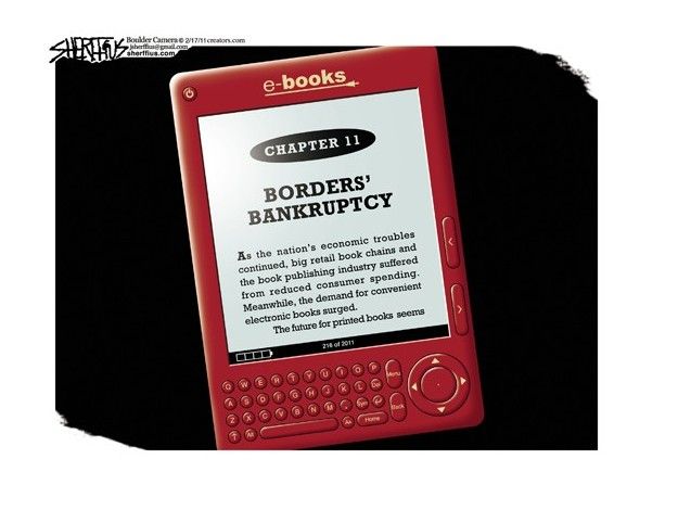 The Borders e-bankrupcy story