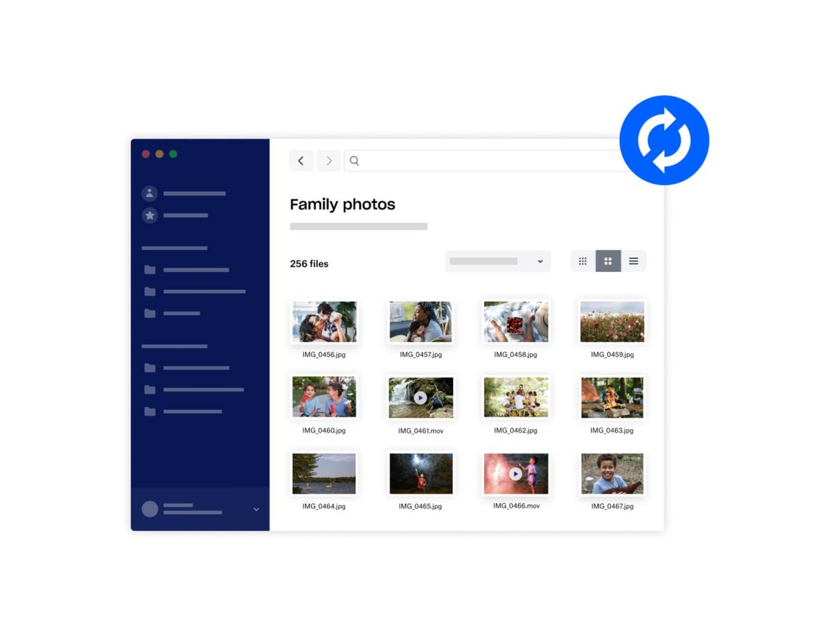 Dropbox Family Photos Sharing